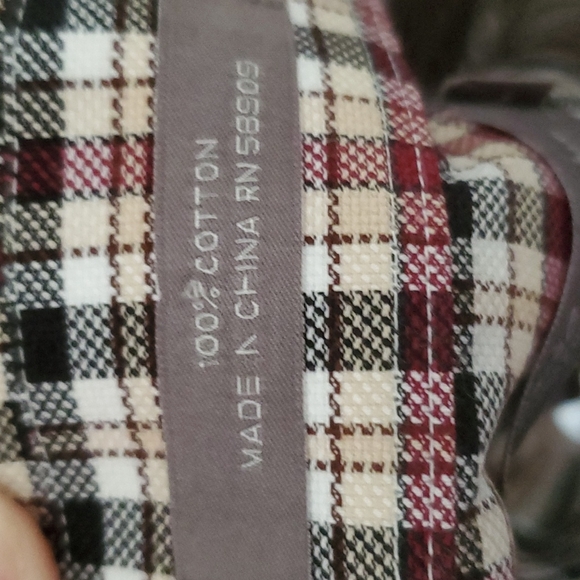 Daniel Cremieux signature collection. Plaid long sleeve shirt - Picture 7 of 7